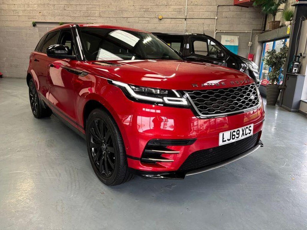 SOLD - Used LAND ROVER RANGE ROVER VELAR 2019 Red in Tamworth ...